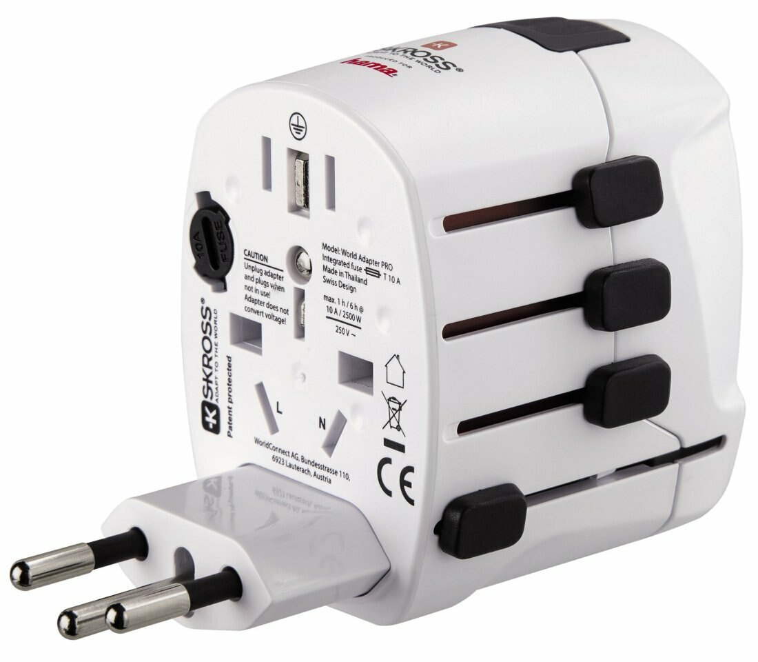 Adapter podróżny HAMA World Travel Pro