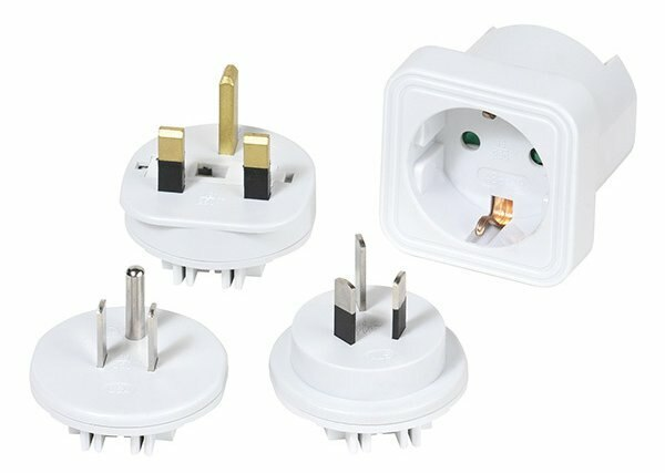 Adapter podróżny VIVANCO UK/USA/Australia+Chiny