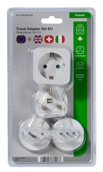 Adapter podróżny VIVANCO 36217