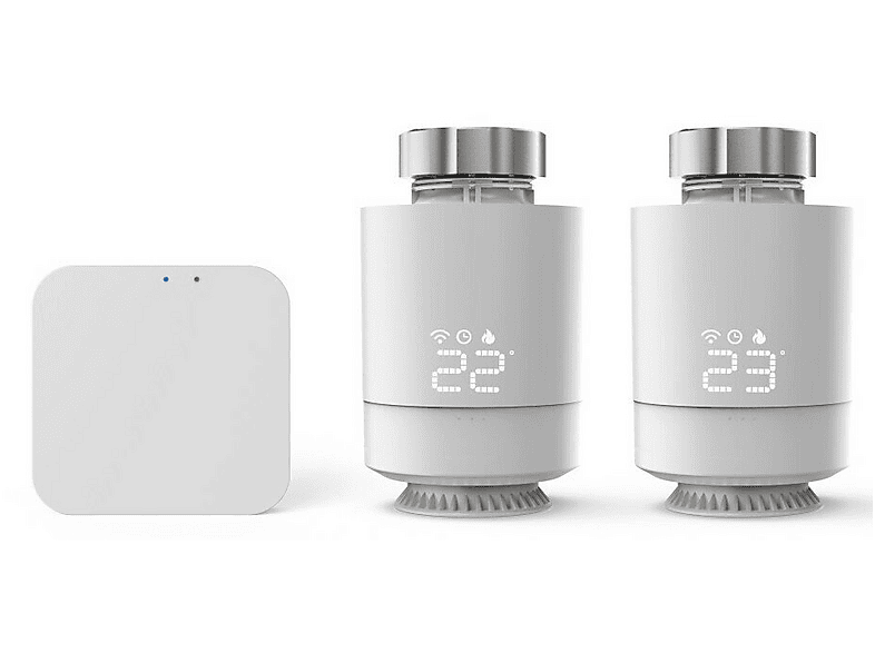 System sterowania ogrzewaniem HAMA Wi-Fi 2x głowica termostatyczna + przekaźnik 176593