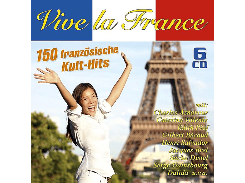 VARIOUS – Vive La France – 150 französische Kult-Hits – (CD)