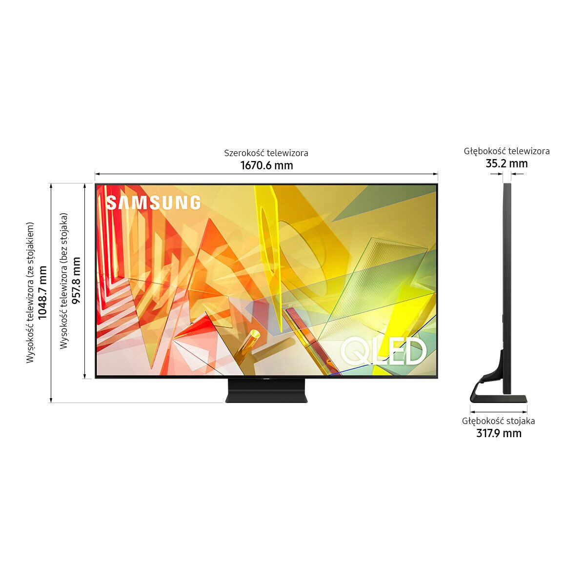 Telewizor SAMSUNG QE75Q90TAT
