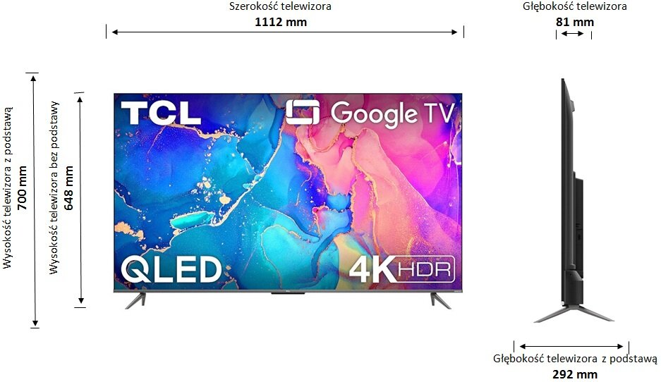 Telewizor TCL 50C635