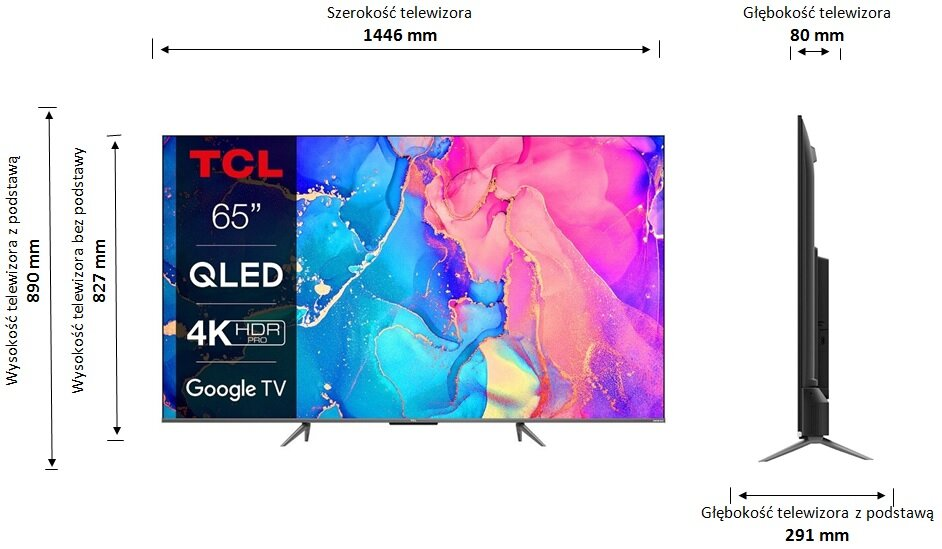 Telewizor TCL 65C635