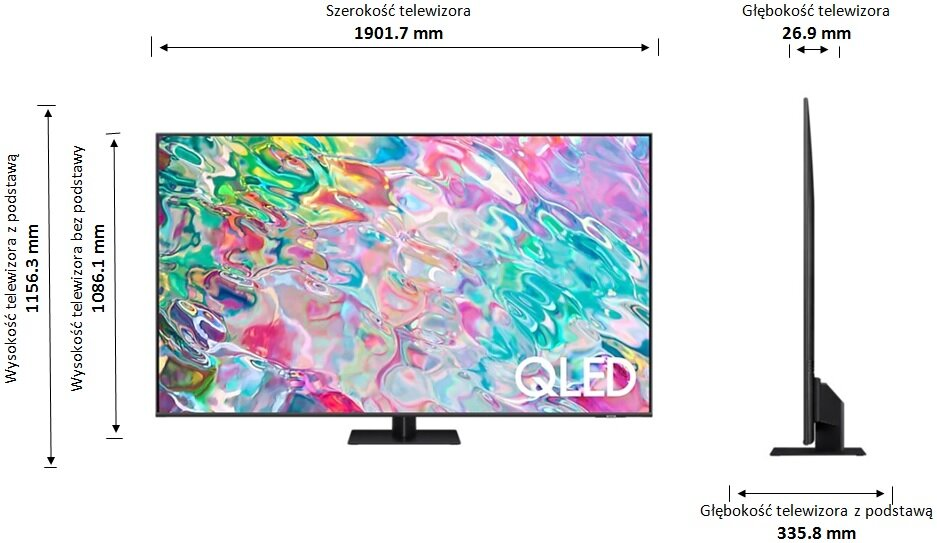 Telewizor SAMSUNG QE85Q70BAT