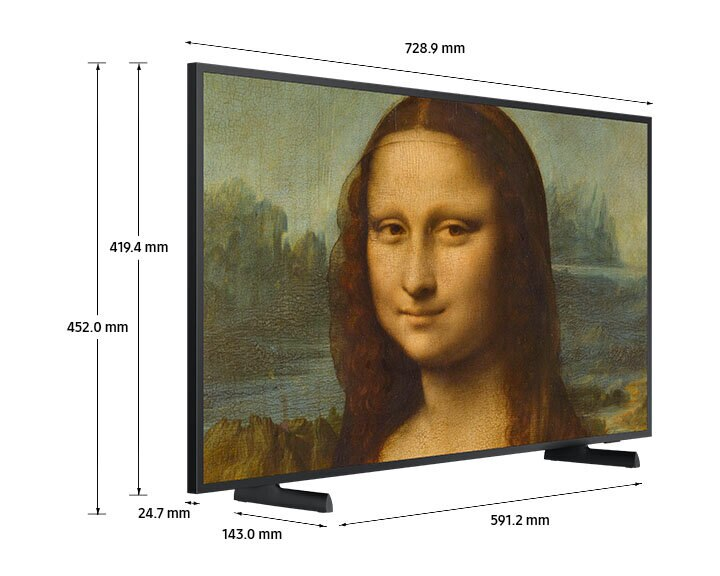 Telewizor The Frame SAMSUNG QE32LS03BBU