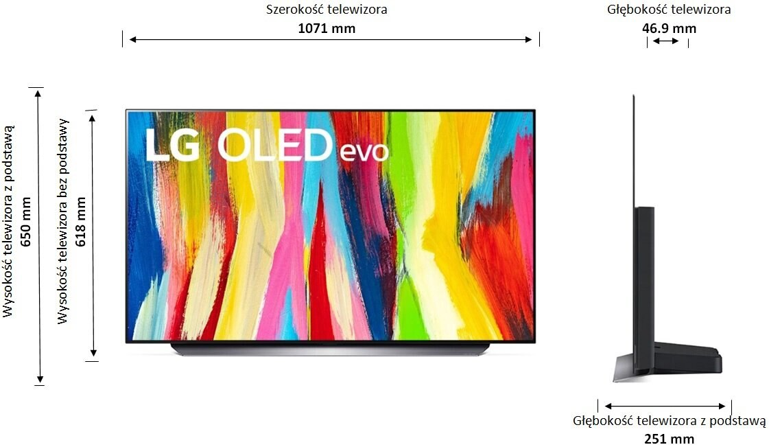 Telewizor LG OLED48C21LA