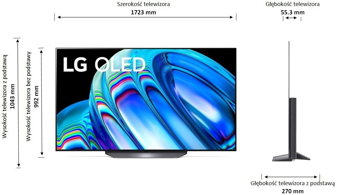 Telewizor LG OLED77B23LA