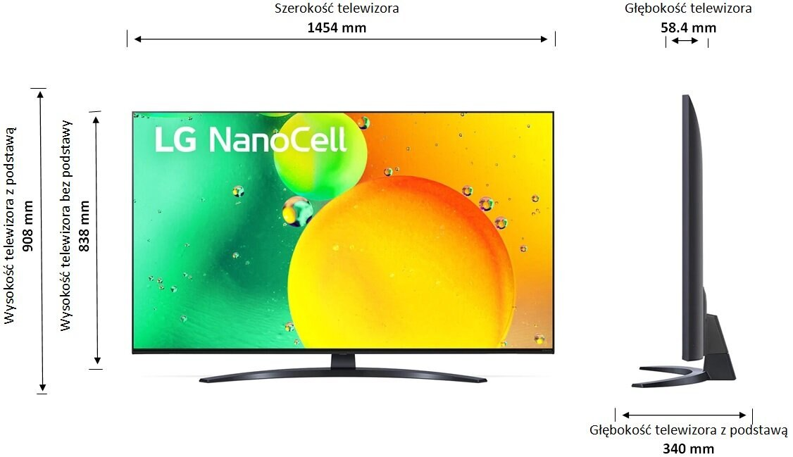 Telewizor LG 65NANO763QA