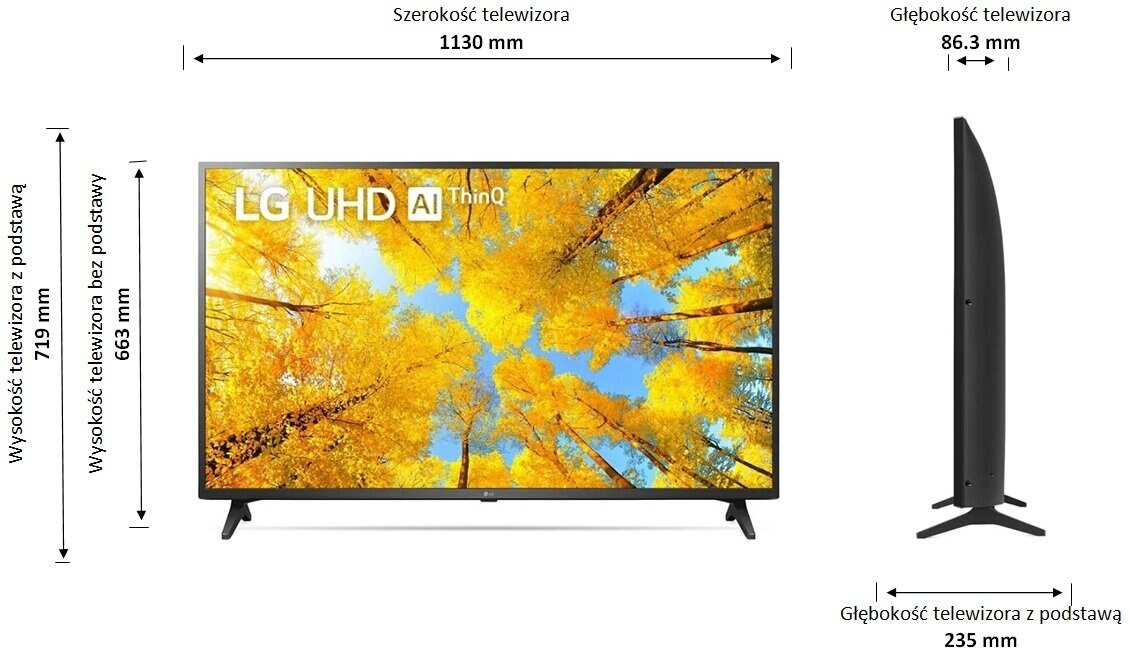 Telewizor LG 50UQ75003LF