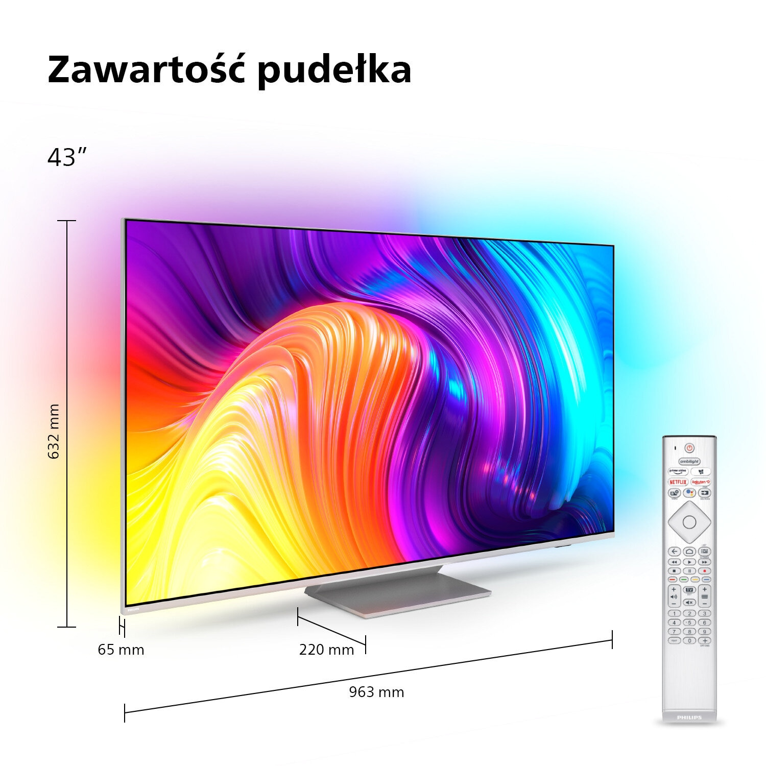 Telewizor PHILIPS 43PUS8807/12