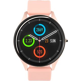 Smartwatch - Vieta Pro Unique, Monitor de sueño, IP68, Autonomía 5-7 días, Bluetooth 4.0, Rosa