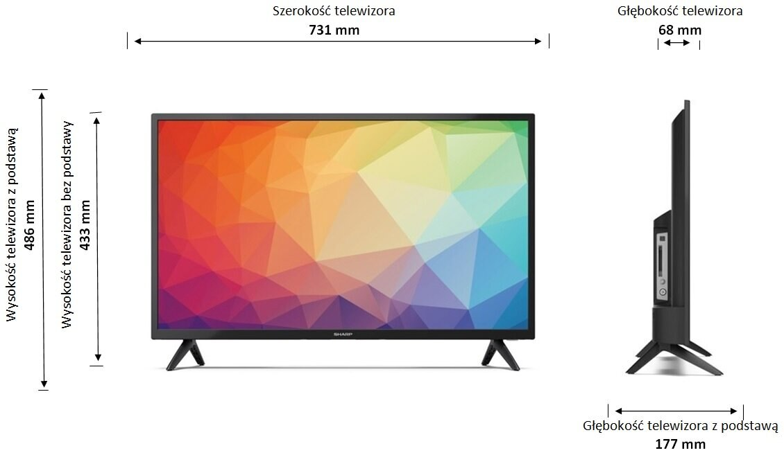 Telewizor SHARP 32FG2EA