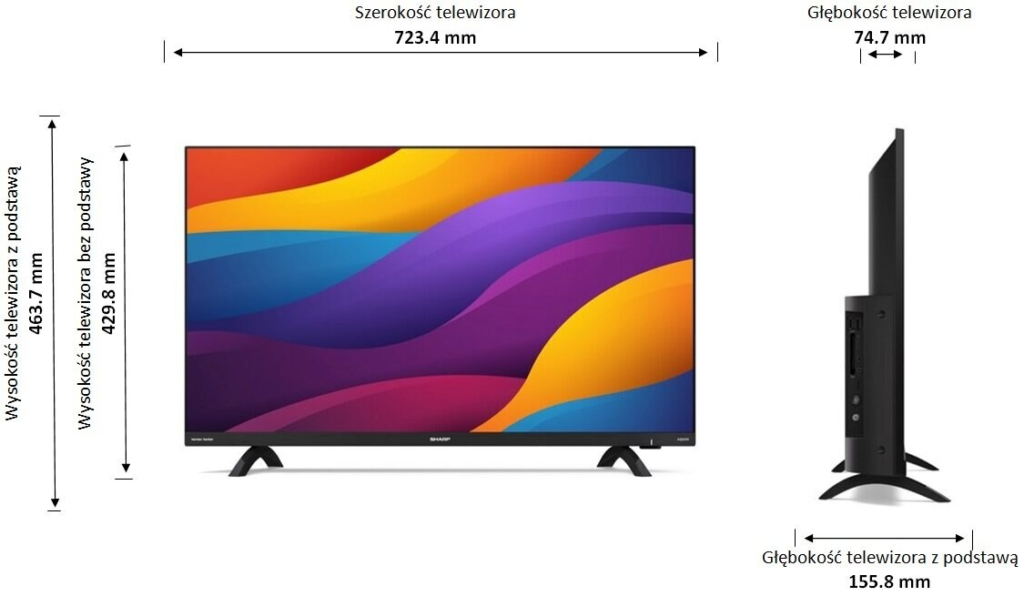 Telewizor SHARP 32DI2EA
