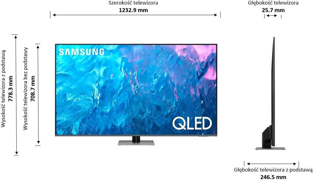 Telewizor SAMSUNG QE55Q77CAT