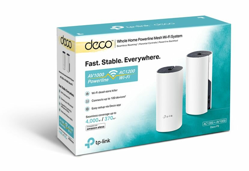 System Wi-Fi Mesh TP-LINK Deco P9 (2-pack)