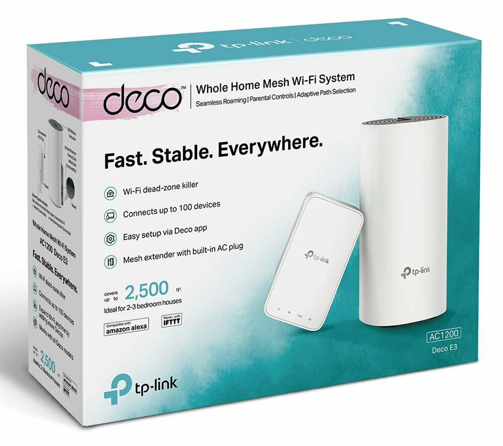 Domowy system Wi-Fi Mesh TP-LINK Deco E3