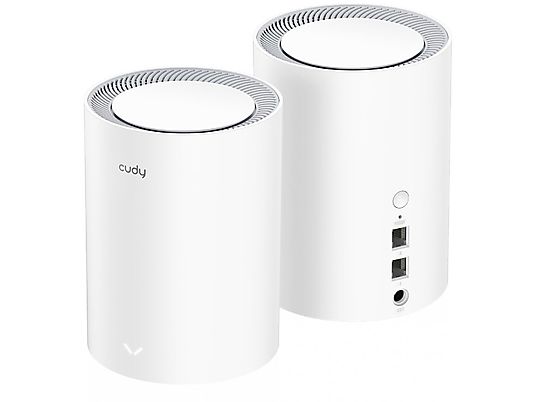 System Wi-Fi mesh CUDY M1800 Wi-Fi 6 AX1800 (2-pack)