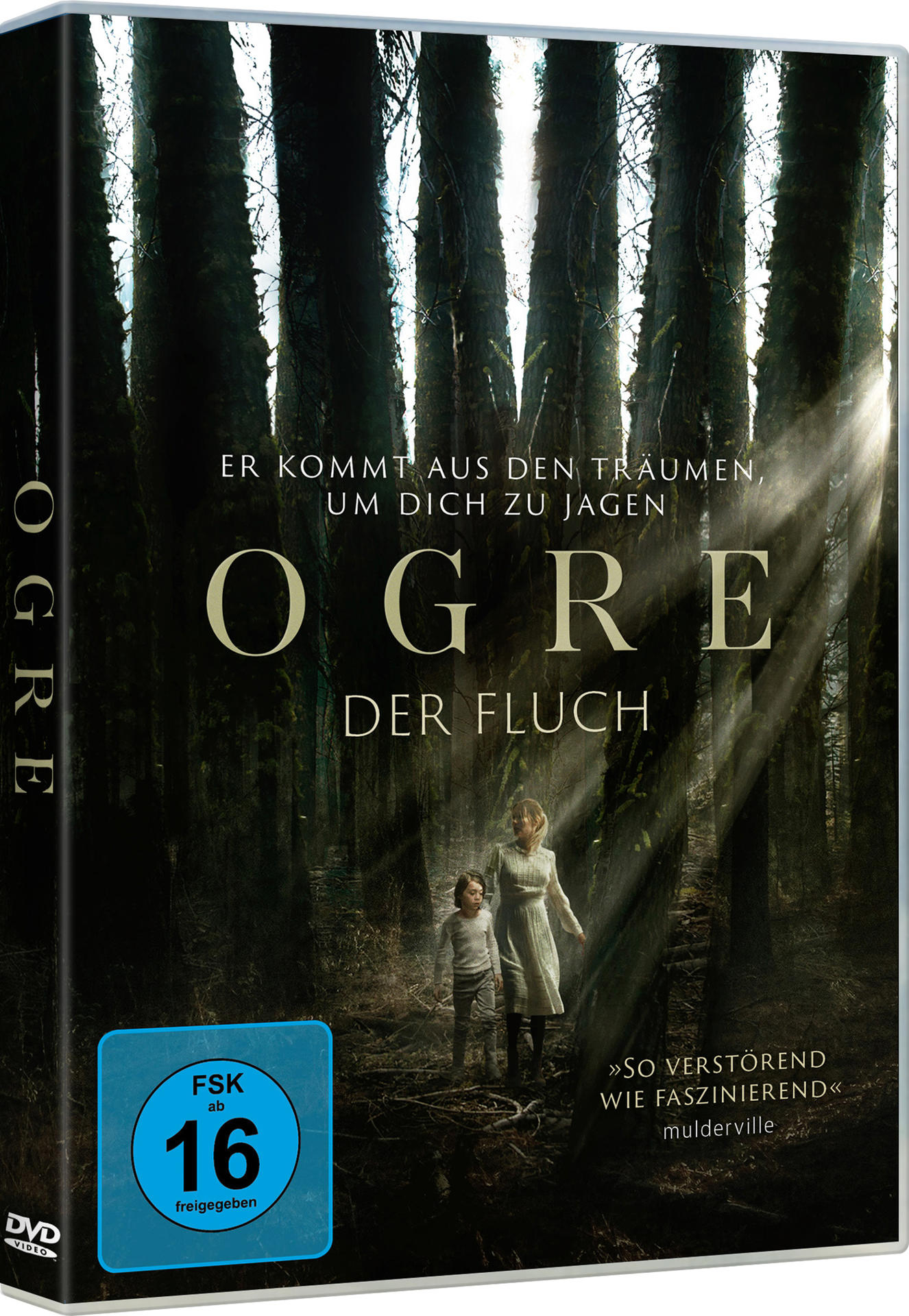 Eine DVD-Hülle für den Film Ogre.