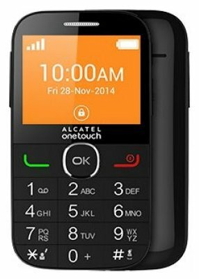 Telefon komórkowy ALCATEL OneTouch 20.04G Czarny