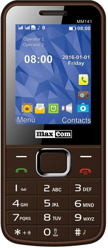 Telefon MAXCOM Classic MM141 Brązowy