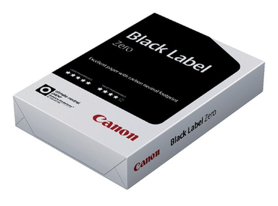 CANON Black A4 Blätter 500 FSC Zero Druckerpapier Label