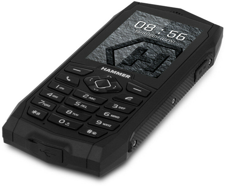 Telefon komórkowy MYPHONE HAMMER 3 Plus Dual SIM Czarny