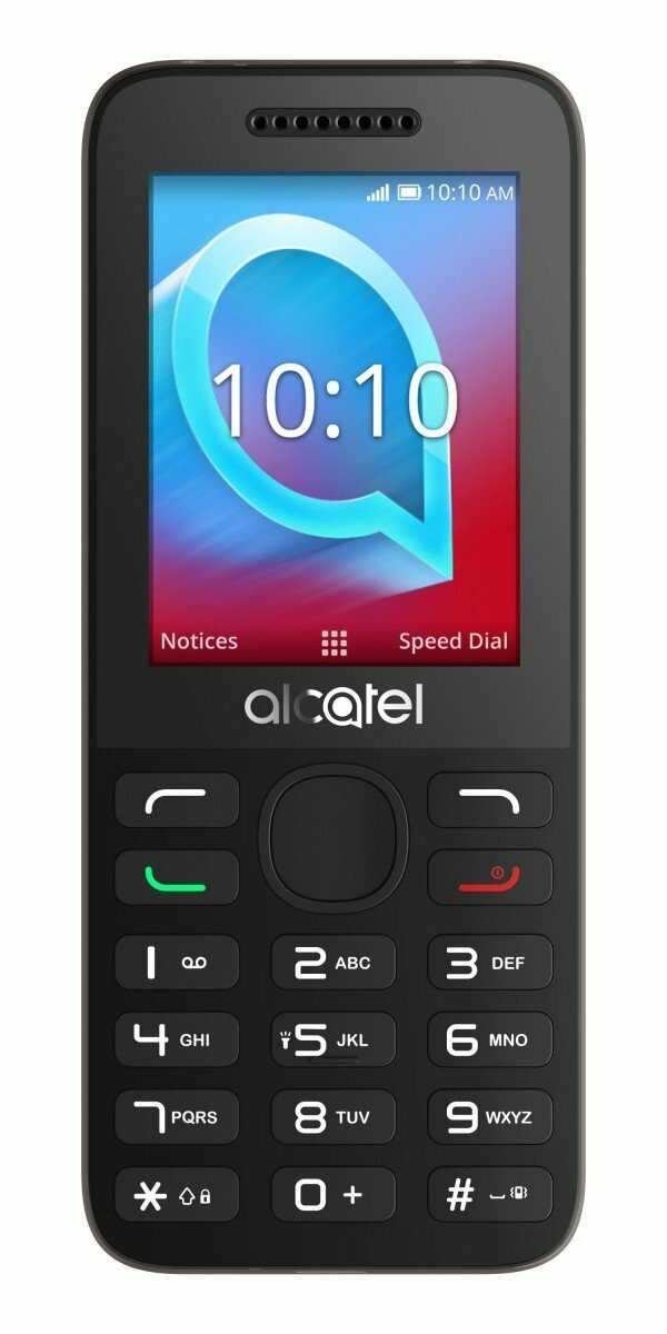 Telefon komórkowy ALCATEL 20.38 Szary