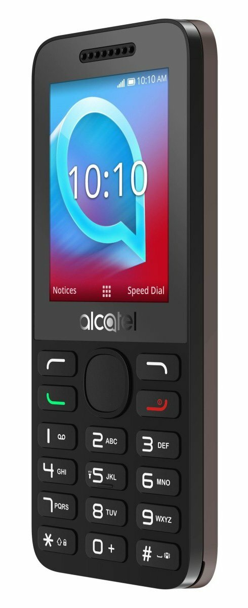 Telefon komórkowy ALCATEL 20.38 Szary