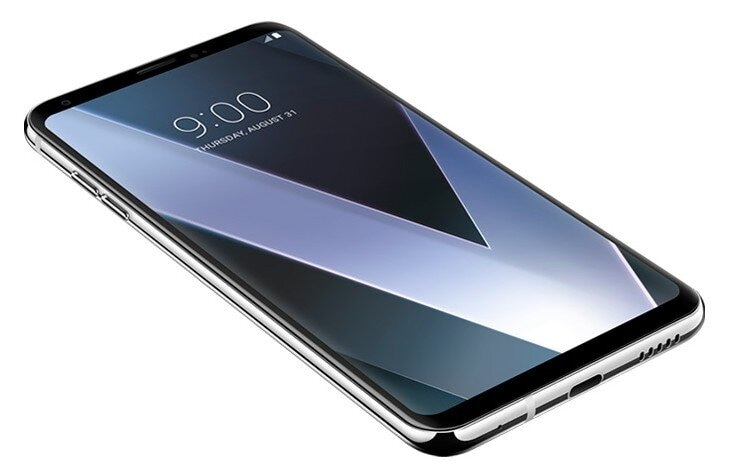 Smartfon LG V30 Srebrny