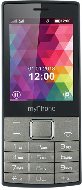 Telefon komórkowy MYPHONE 7300 Dual SIM Czarny