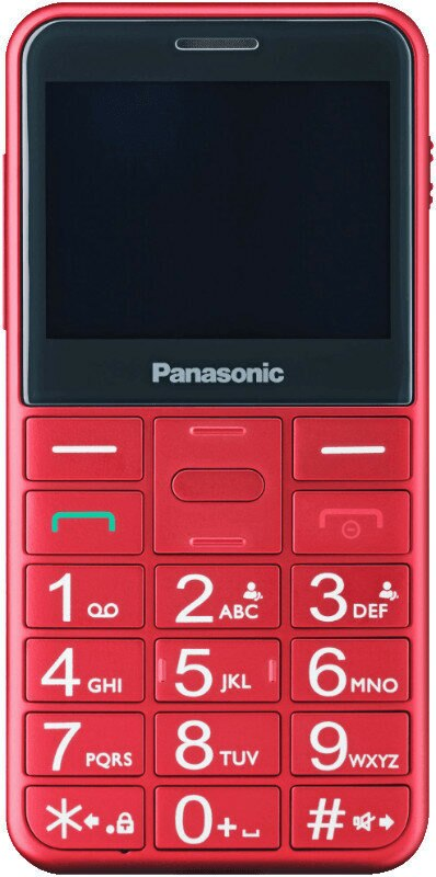 Telefon komórkowy PANASONIC KX-TU150EXR Czerwony