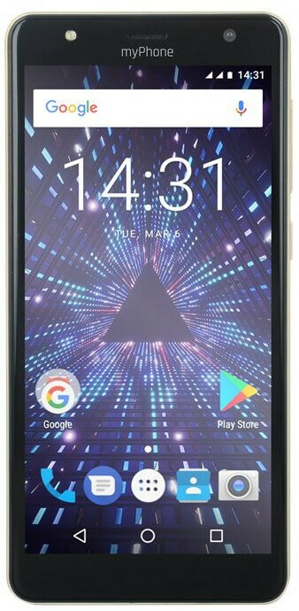 Smartfon MYPHONE Pocket 18x9 Złoty