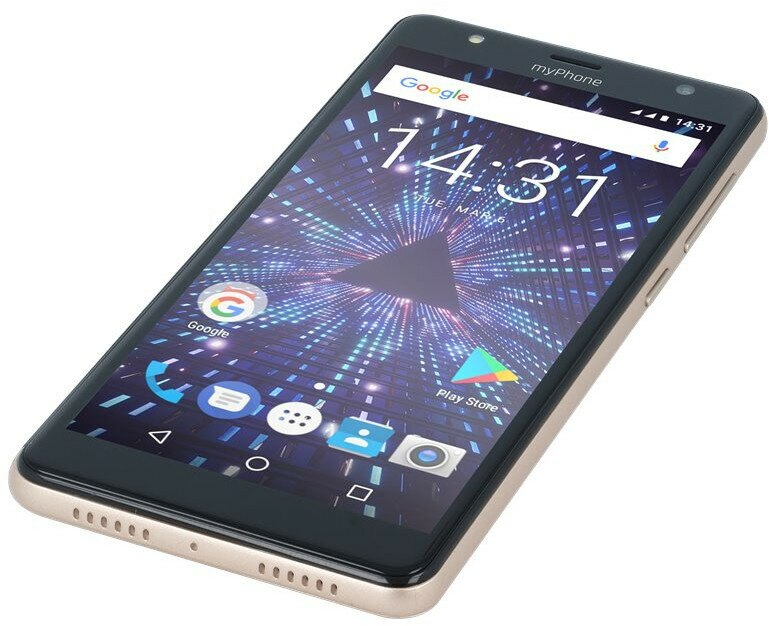 Smartfon MYPHONE Pocket 18x9 Złoty