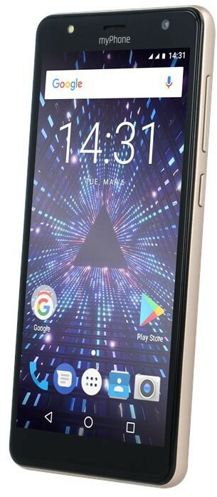 Smartfon MYPHONE Pocket 18x9 Złoty