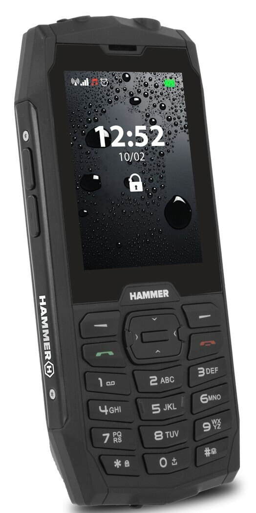 Telefon komórkowy HAMMER 4 Czarny