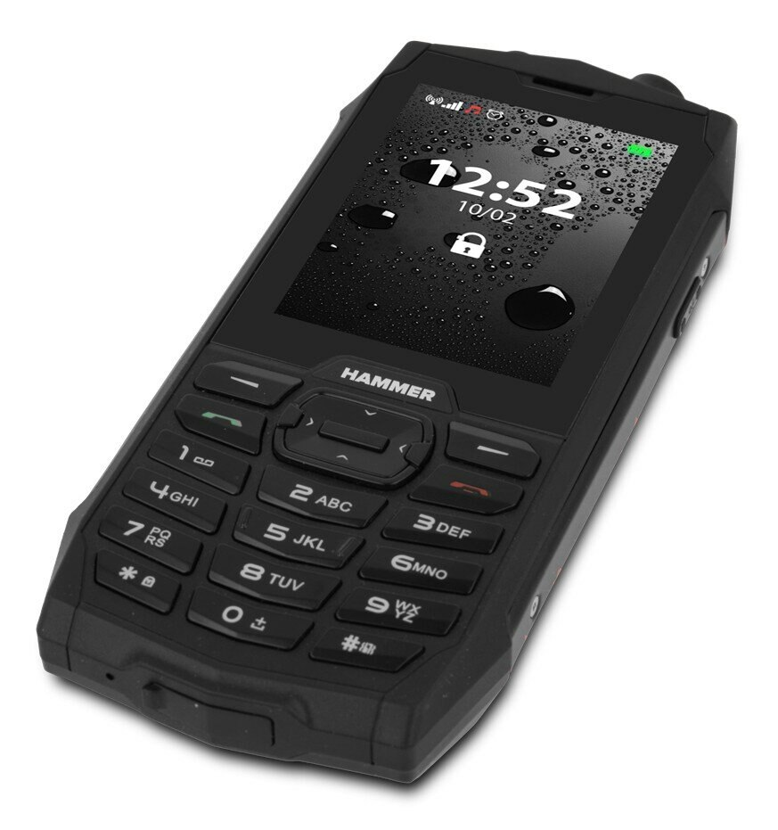 Telefon komórkowy HAMMER 4 Czarny