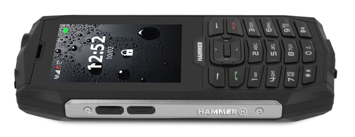 Telefon komórkowy HAMMER 4 Srebrny