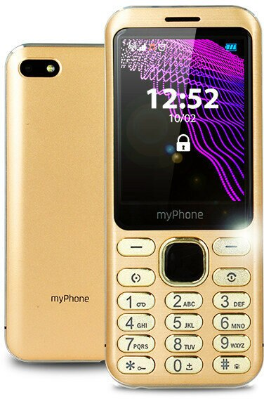 Telefon komórkowy MYPHONE Maestro Złoty