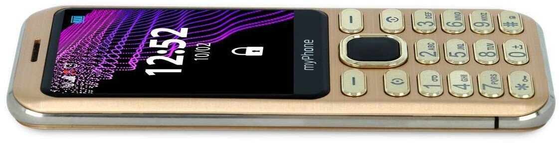 Telefon komórkowy MYPHONE Maestro Złoty