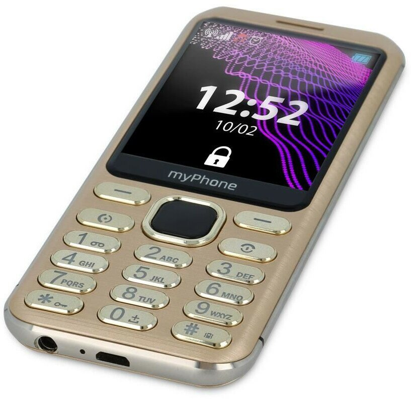 Telefon komórkowy MYPHONE Maestro Złoty