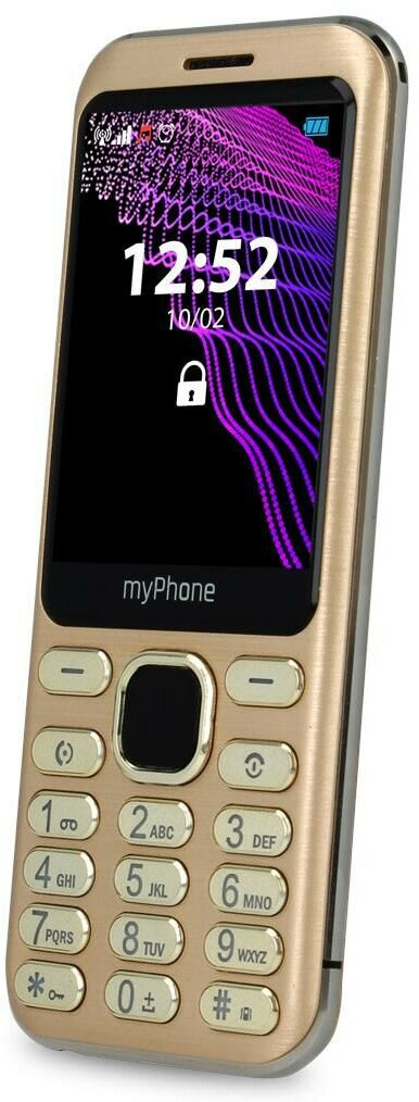 Telefon komórkowy MYPHONE Maestro Złoty