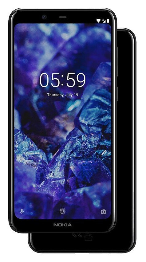 Smartfon NOKIA 5.1 Plus Dual SIM Czarny