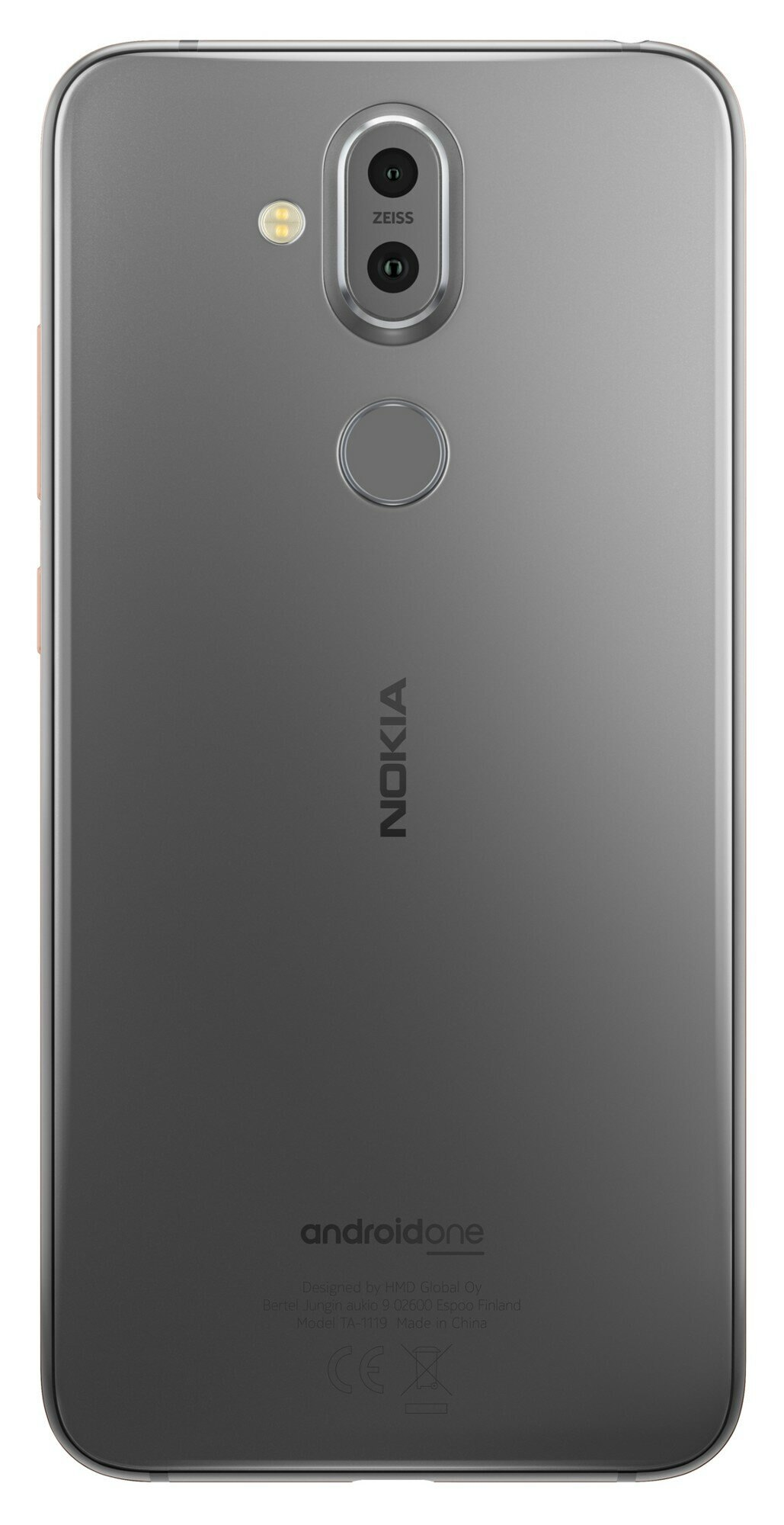 Smartfon NOKIA 8.1 Srebrny