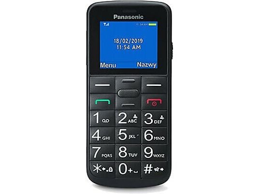 Telefon komórkowy PANASONIC KX-TU110EXB Czarny