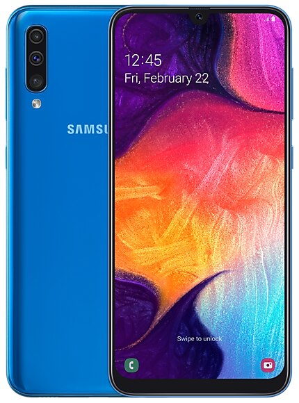 Smartfon SAMSUNG Galaxy A50 Niebieski SM-A505FZBSXEO