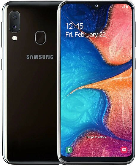 Smartfon SAMSUNG Galaxy A20e Czarny SM-A202FZKDXEO