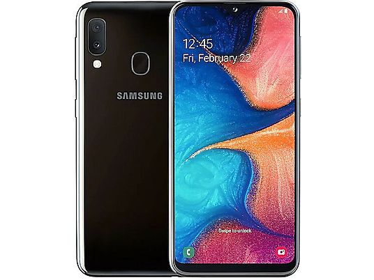 Smartfon SAMSUNG Galaxy A20e Czarny SM-A202FZKDXEO