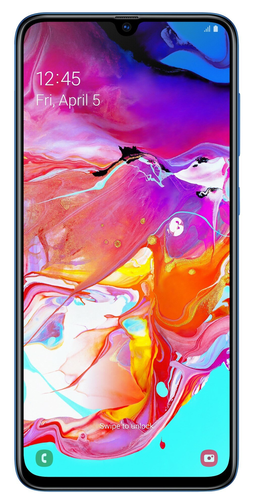 Smartfon SAMSUNG Galaxy A70 Niebieski SM-A705FZBUXEO
