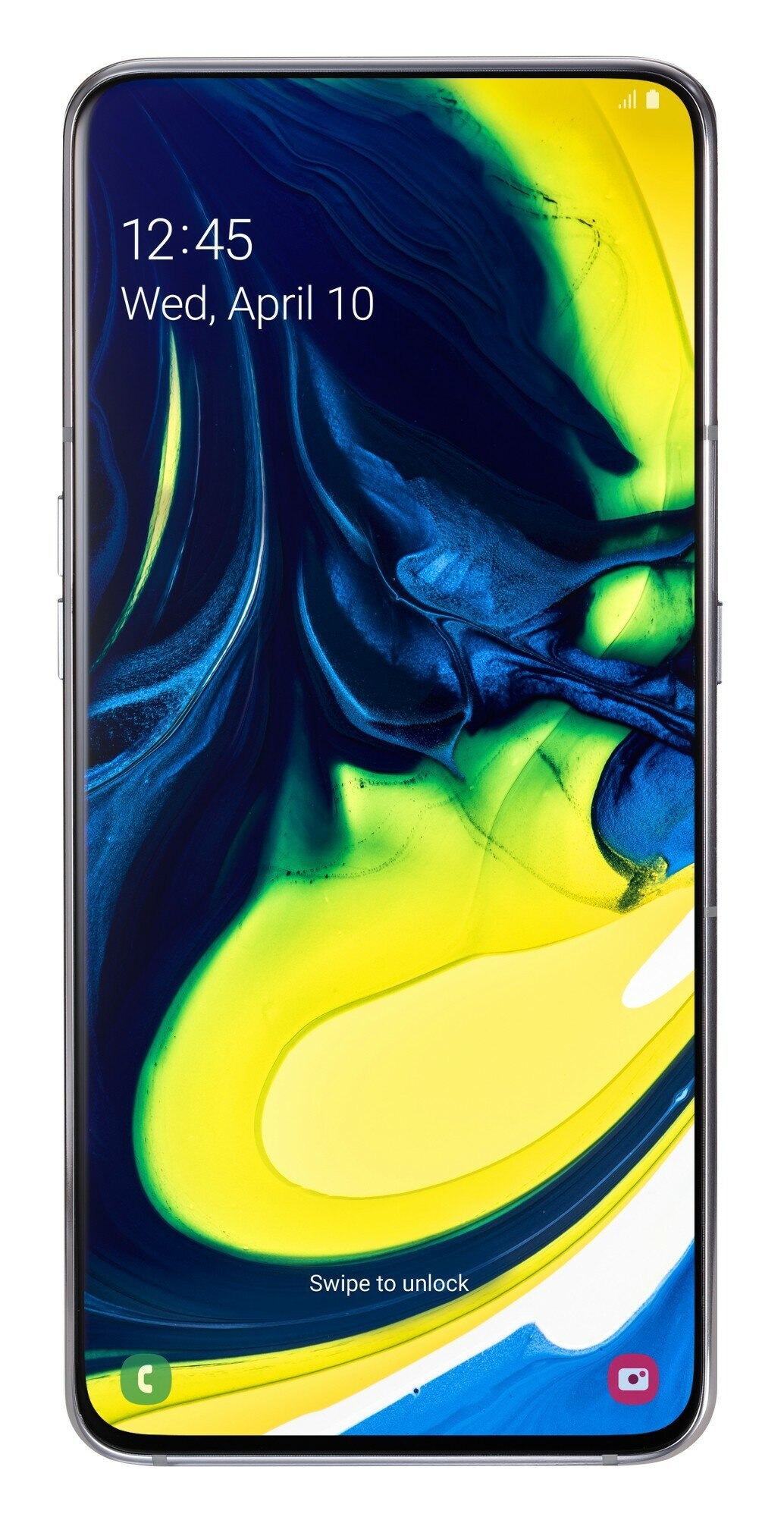 Smartfon SAMSUNG Galaxy A80 Srebrny SM-805FZSDXEO